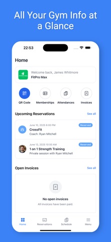 Finegym Members screenshot