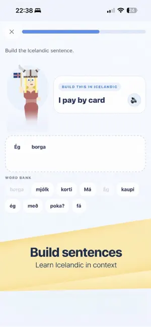 HELGA - Learn Icelandic screenshot 2