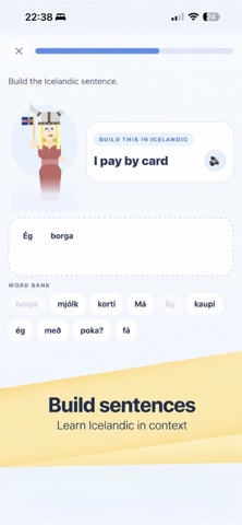 HELGA - Learn Icelandic Screenshot 2 of 8