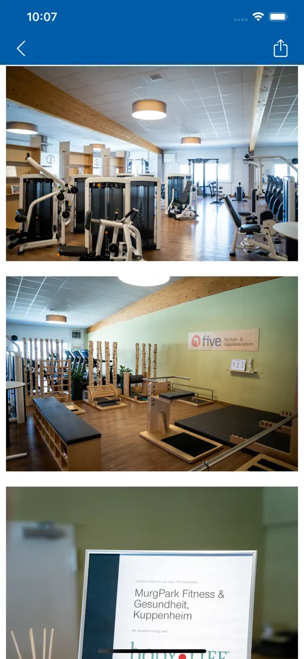 Screenshot #2 pour MurgPark Fitness