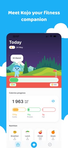 Kojo: Diet & Calorie Counter screenshot
