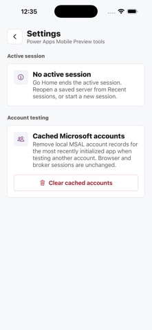 Power Apps Mobile Preview iPhone screenshot 4