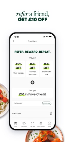 Frive Nutrition iPhone screenshot 7