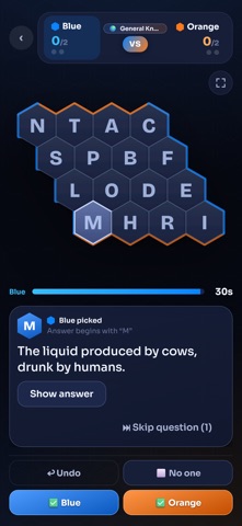 LetterLock: Hex Trivia screenshot 1