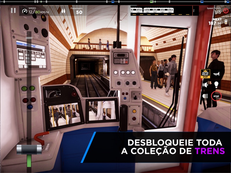 Subway Simulator 3D - Comboios screenshot 8