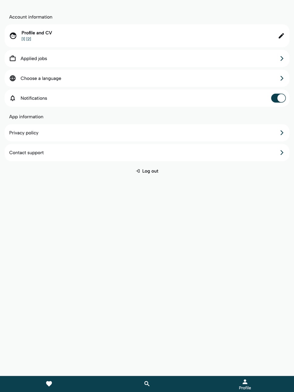 iPad screenshot