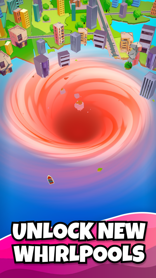 #3. Idle Whirlpool Simulator (iOS) 由: YALP GAMES LLC