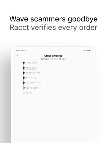 Racct ipad screenshot 3