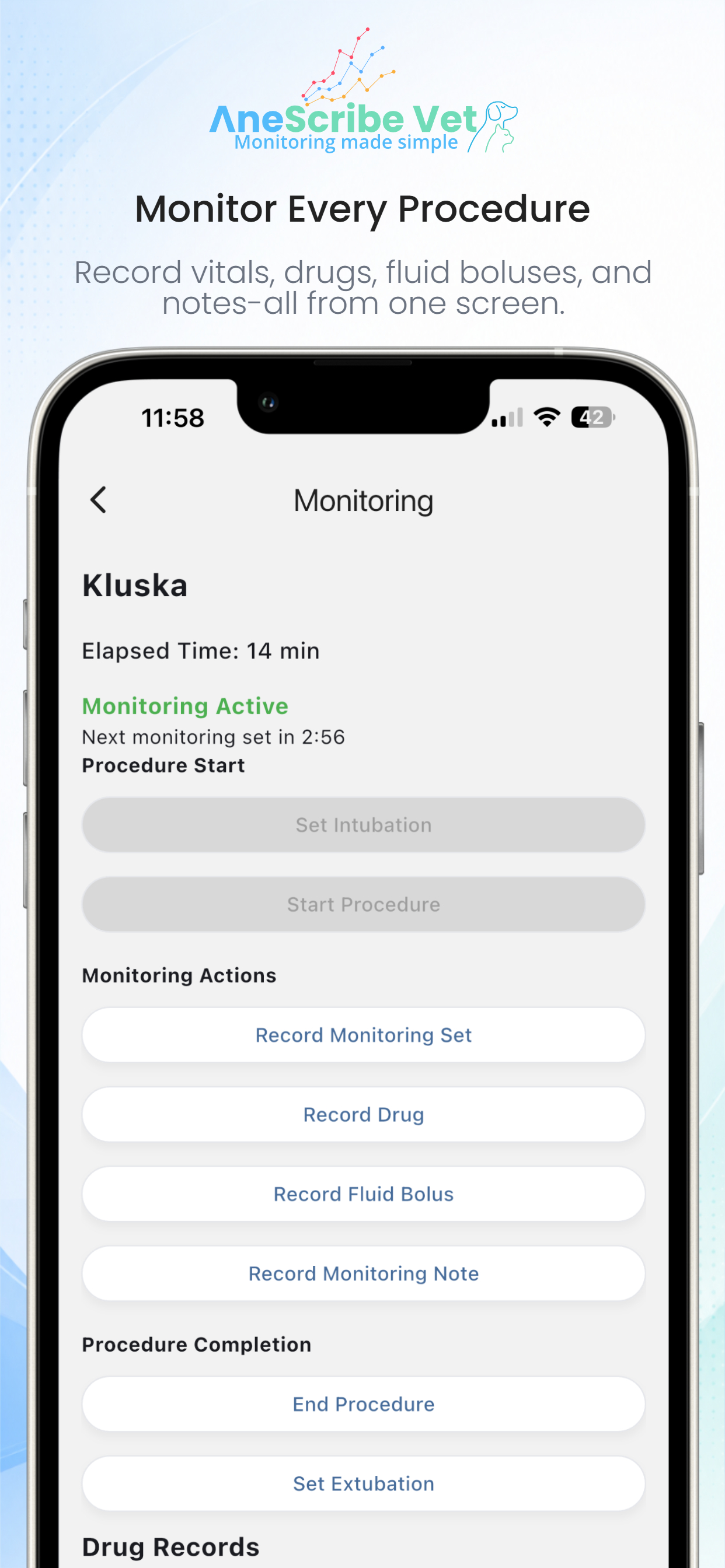 Anescribe Vet screenshot 2