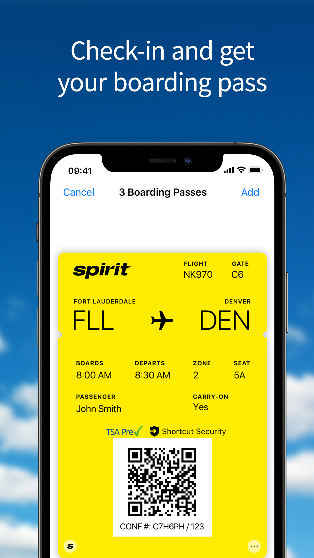 Spirit Airlines screenshot 3