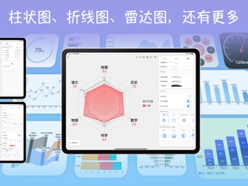 快制图表 - 全图表&看板制作器 iPad screenshot 3