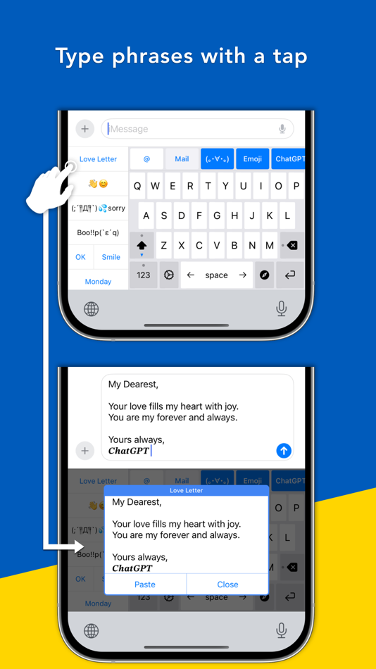 #6. Bear - AI Keyboard (iOS) 由: kimihiro kubota