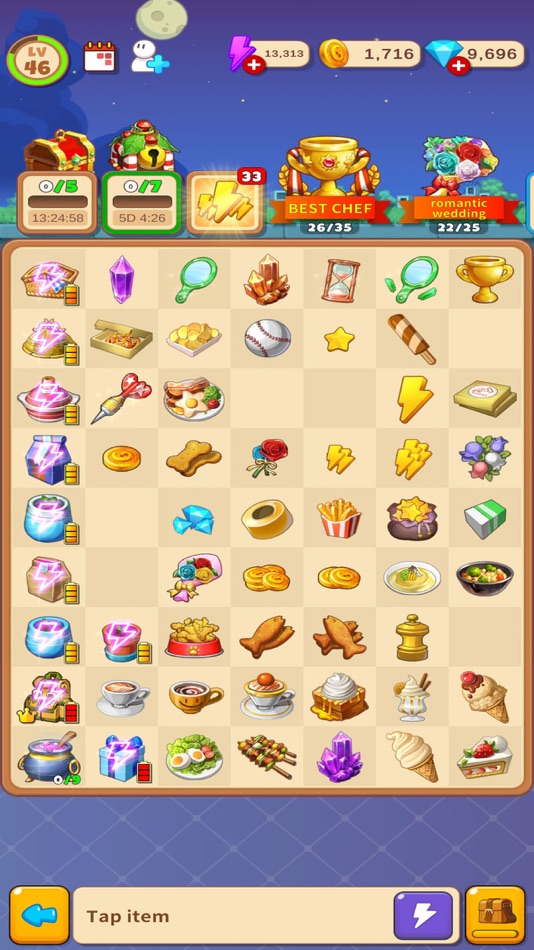 #8. Merge Sweets (iOS) 由: Springcomes Co., Ltd.