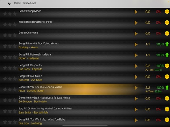 Voice Training - Learn to Sing iPad screenshot 8 - Music app