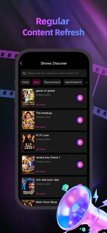 TopShows - Awesome & Original screenshot 2 of 5