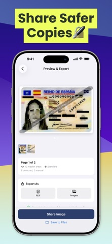 CoverID Redact: Privacy First Screenshot 2 of 6
