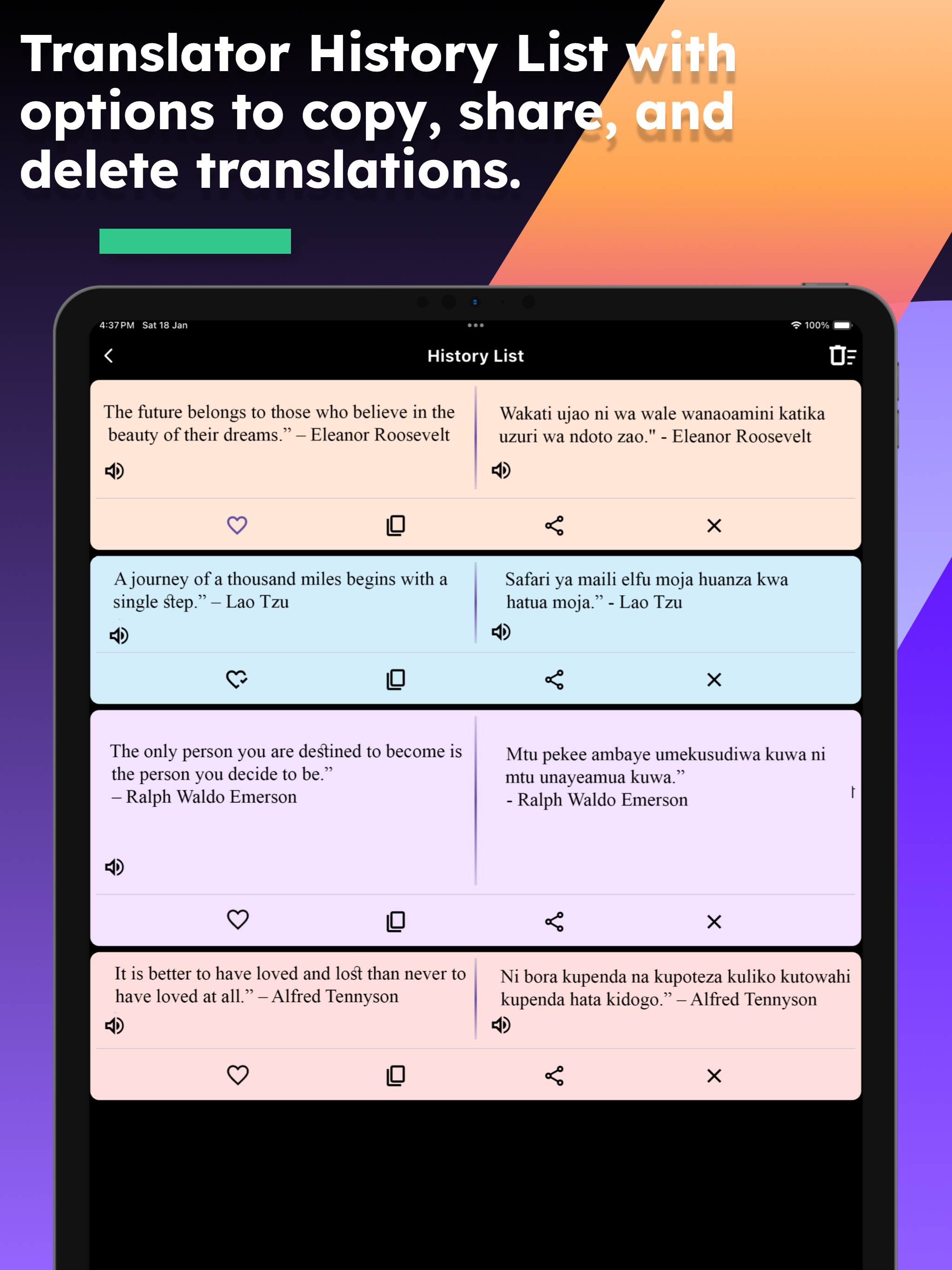 English Swahili Translator screenshot 12