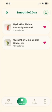 Smoothie2day screenshot