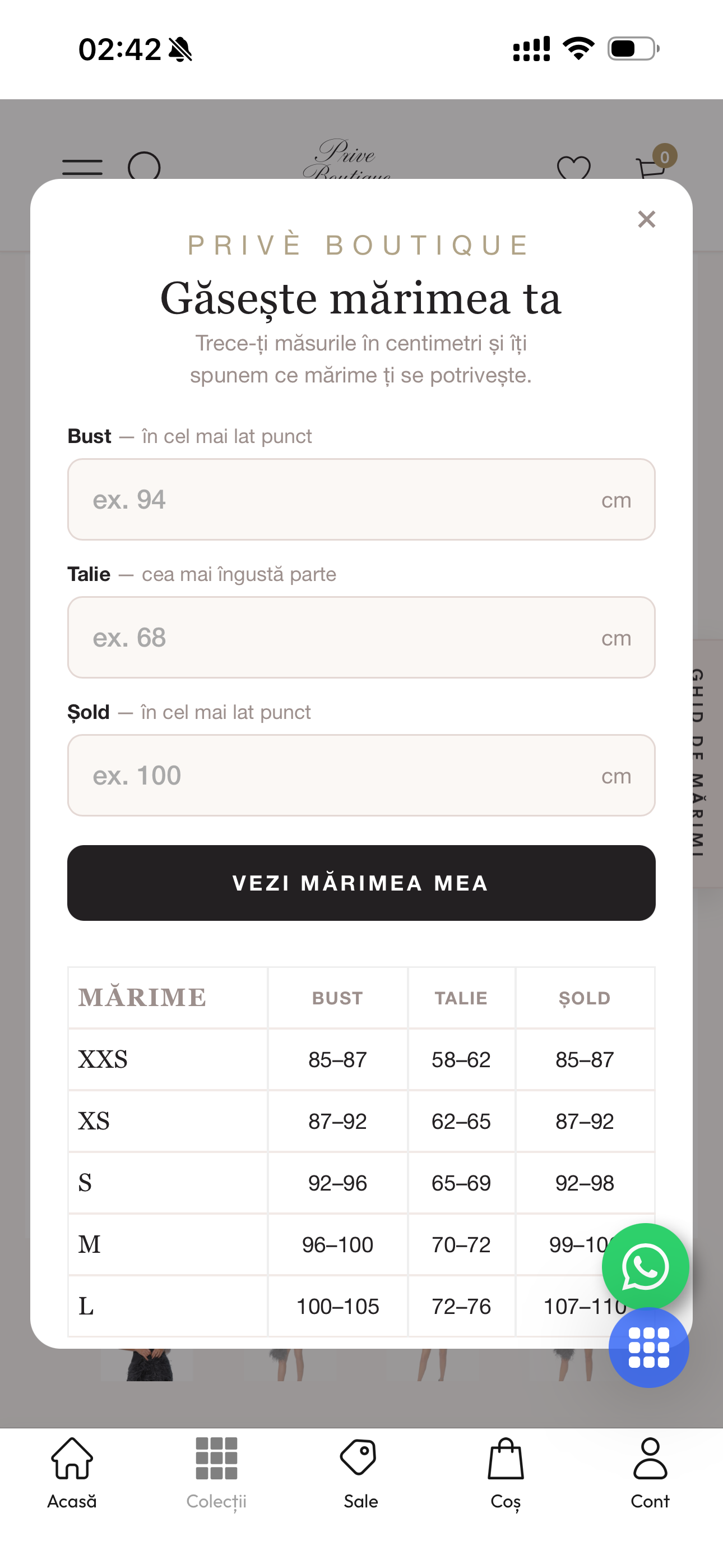 Privé Boutique screenshot 5