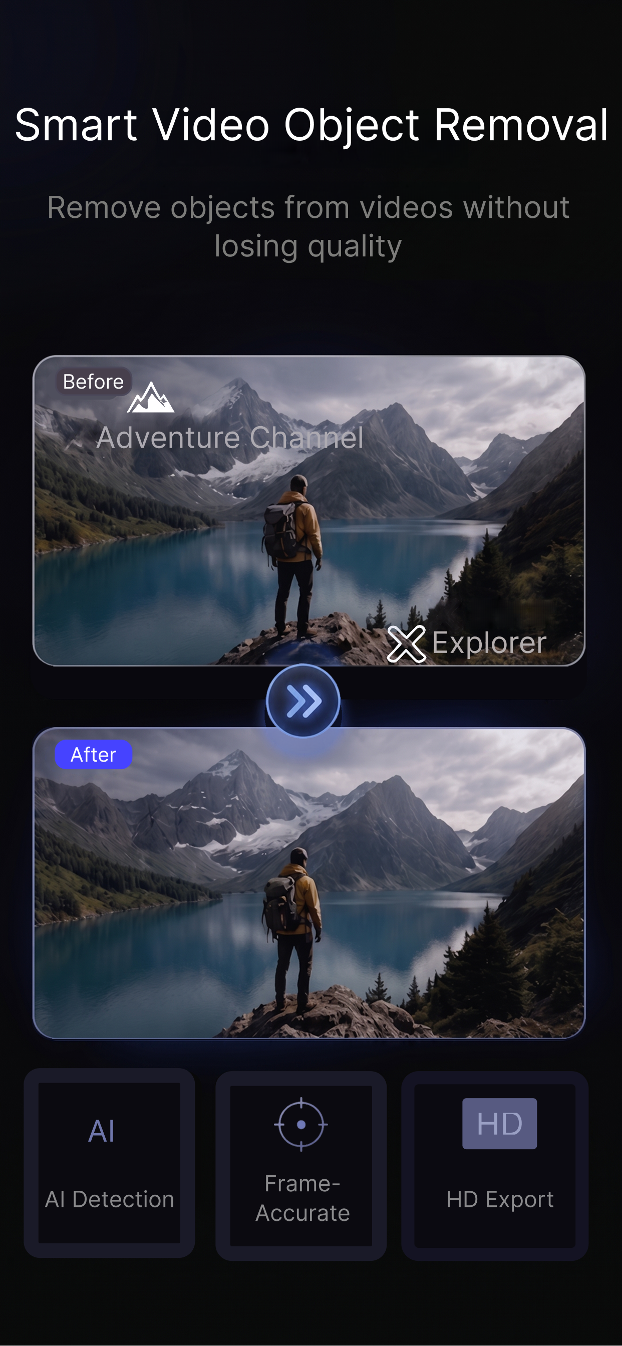 VidEraser - Logo,Text & Object screenshot 3