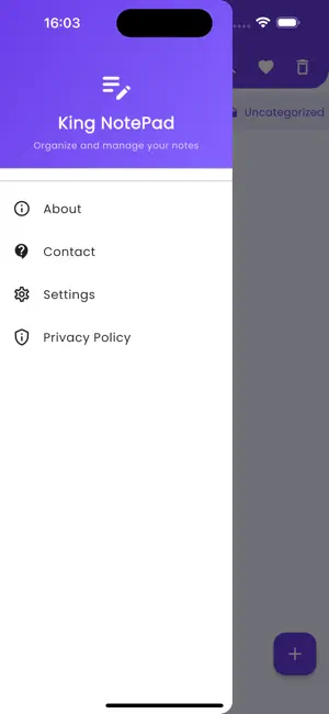 King Notepad screenshot 1