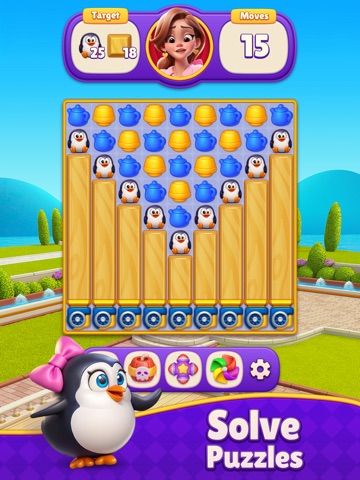 Dream Mania - Match 3 Games iPad screenshot