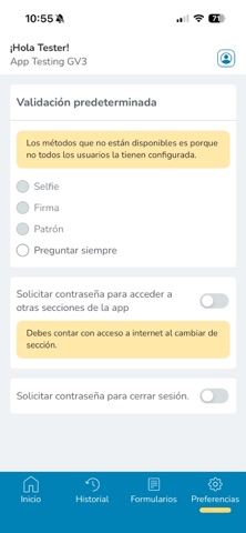 GeoVictoria Equipos screenshot