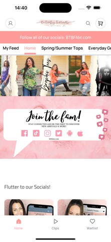 Butterfly Threads Boutique screenshot