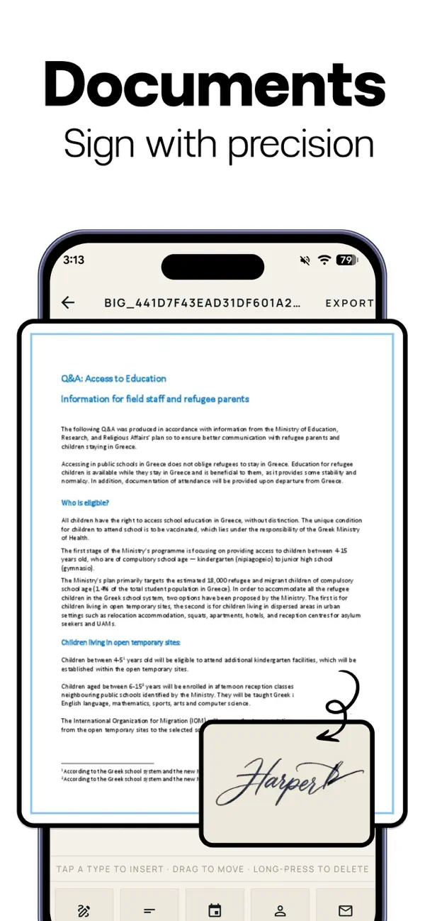 Screenshot #2 pour IA Créateur Signature - eSign