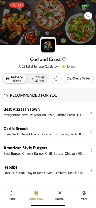 Cod and Crust Screenshot 2 of 4