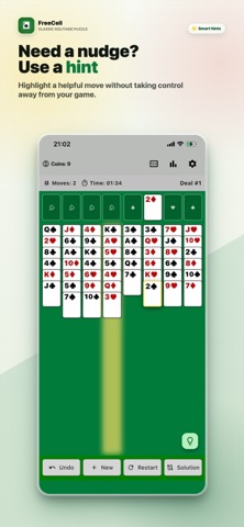 FreeCell: Solitaire Puzzle Screenshot 2 of 5