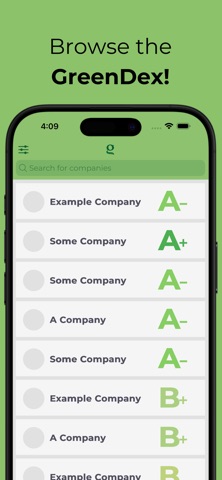GreenDex: Find Ethical Brands screenshot