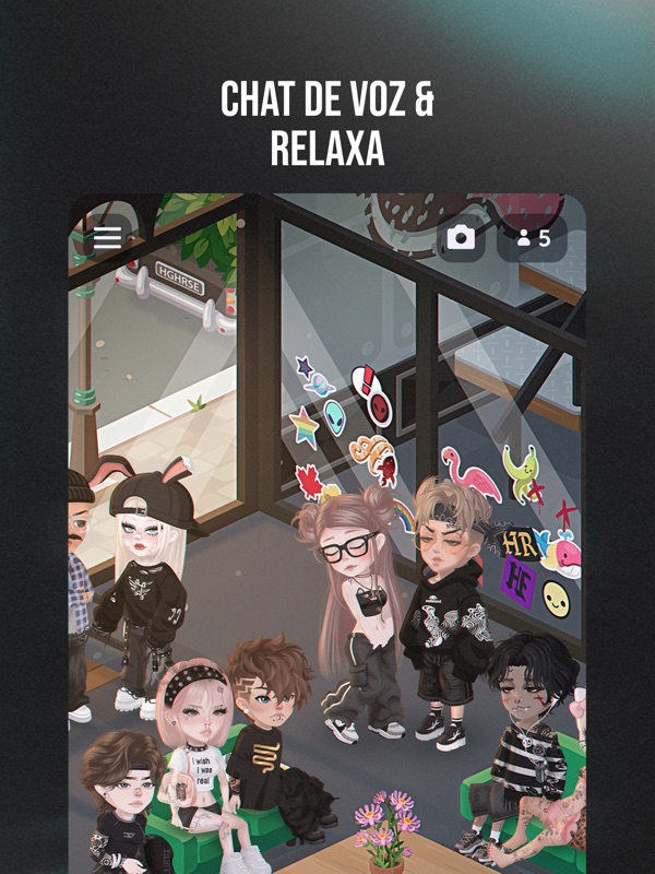 Highrise: Avatar Chat Jogo screenshot 10