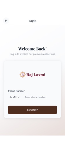 Rajlaxmi Textiles screenshot