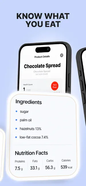 QRead: Food Product Scanner screenshot 2