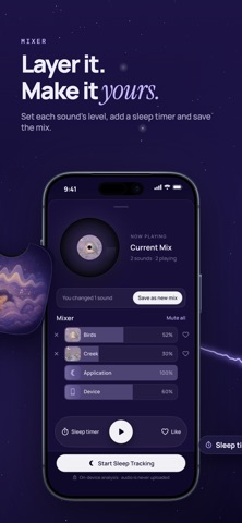 Sleepia Sleep Sounds: Relaxing iPhone screenshot 3