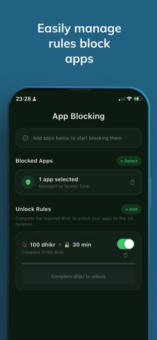 Dhikr Lock: App Blocker Screenshot 3 of 3