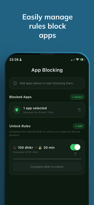 Dhikr Lock: App Blocker Screenshot 3 of 3
