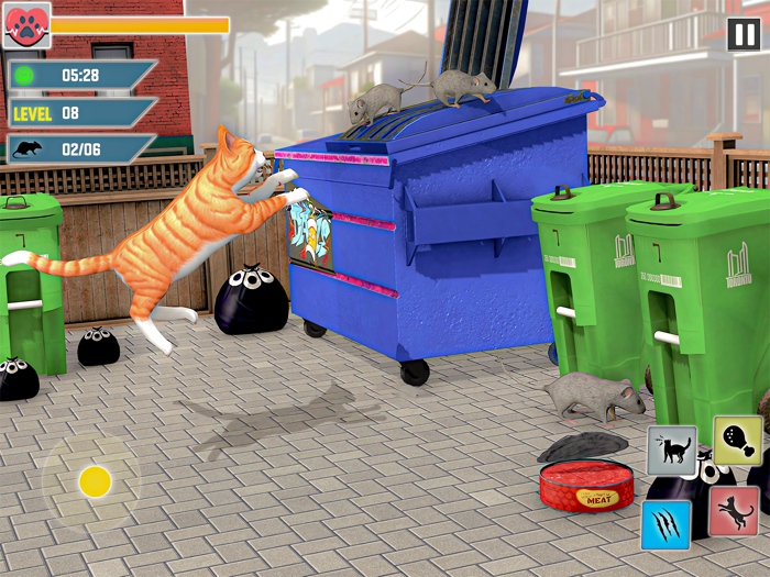 Virtual Pet Bad Cat Simulator