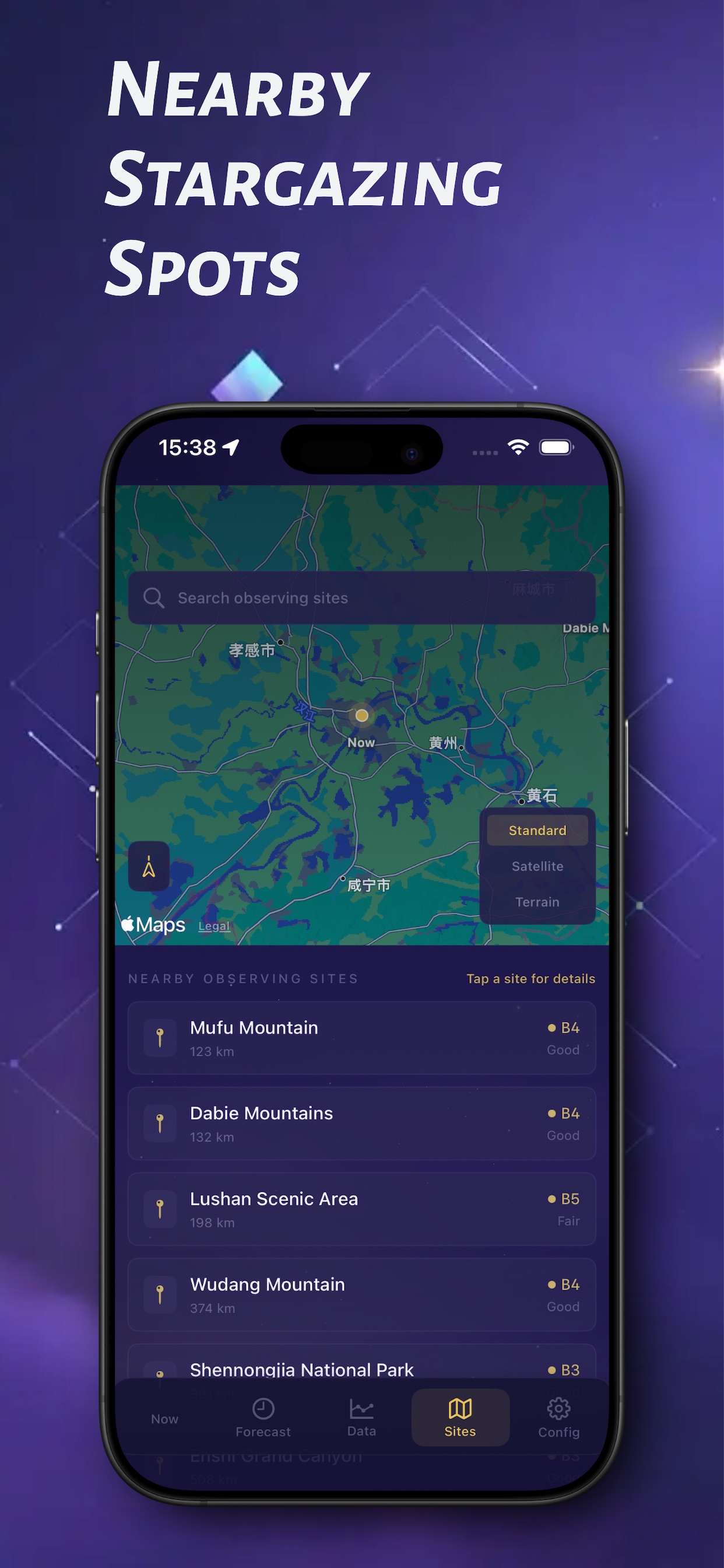 Screenshot 4 of AstroCast: Stargazing Forecast