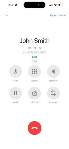 Revenue.io: AI Sales Dialer iPhone screenshot