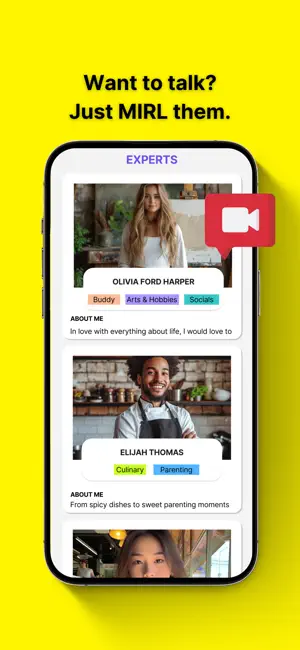 MIRL: 1:1 Instant Calls screenshot 3