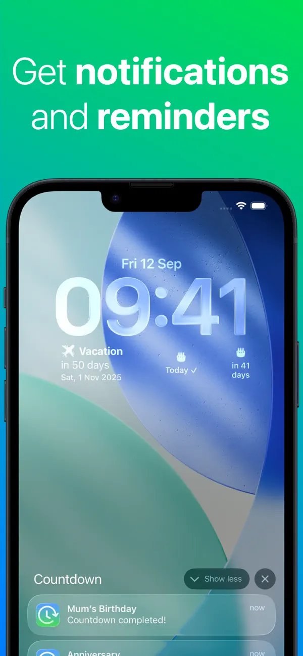 #5. Countdown (iOS) Ved: Find Appiness LLC