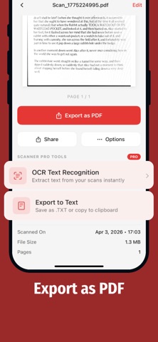 PDF Scanner: OCR Scanner Screenshot 6 of 8