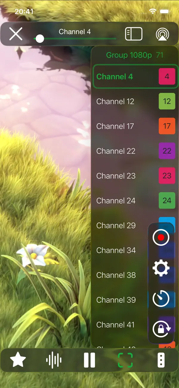 Screenshot #1 pour Flex IPTV