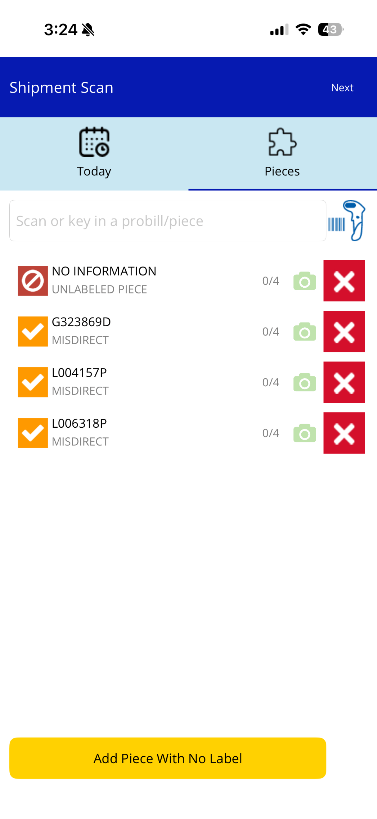 GLS ReceiveSmart App