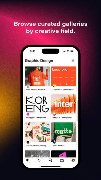 Behance – Creative Portfolios iPhone screenshot 3