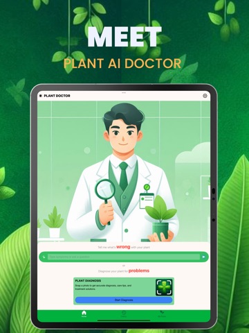 Plant Identifier Care Diagnose iPad screenshot