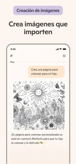 Captura de pantalla de Microsoft Copilot en iPhone 3