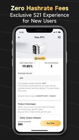 BitFuFu: Secure Cloud Mining screenshot 3